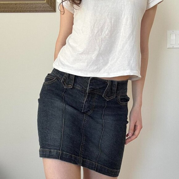 Studio Blues Denim Mini Skirt - Picture 1 of 7